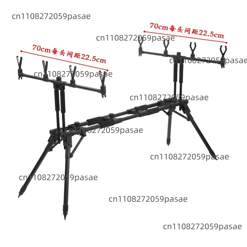 Adjustable Retractable   Rod Pod Stand Holder Foldable  Pole Pod Stand with Carry Case