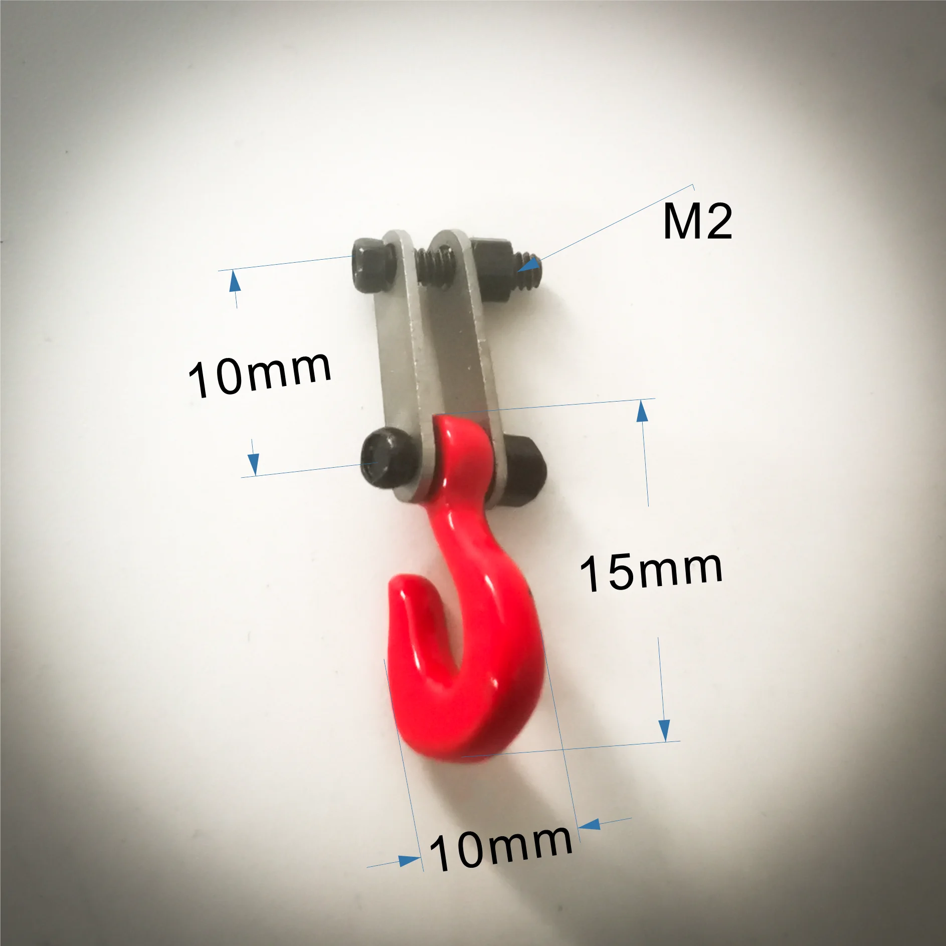 1 stuks metalen haak voor 1/14 Tamiya RC Truck voor Scania voor Volvo voor man Diy-onderdelen