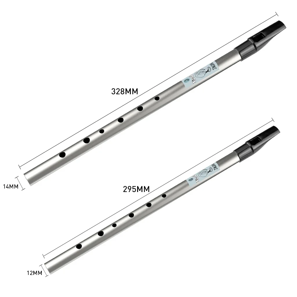 LOOK D Key Tin Whistle 6 Hole Penny Whistle Ireland Mini Wind Musical Instrument Irish Whistles