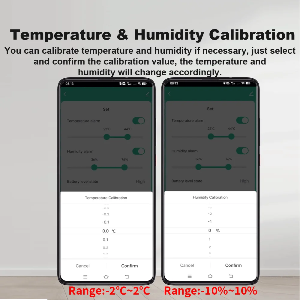 Waterproof Temperature Humidity Sensor WiFi Zigbee  Thermometer APP Remote Control Monitoring Work with Tuya Smart Life Alexa