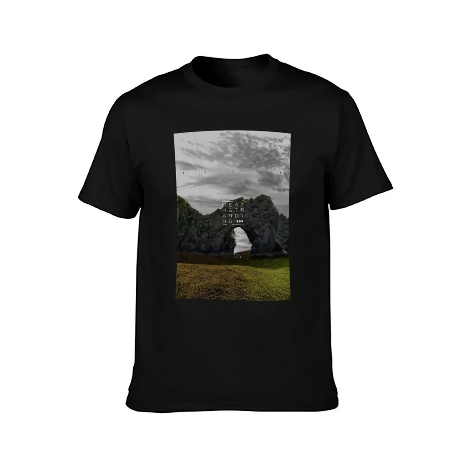 Death Stranding Poster T-Shirt Functional Casual Short Sleeve Tee T-Shirt