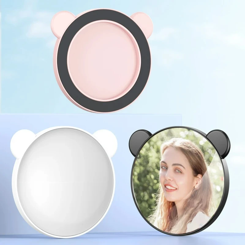  Cute Panda Magnetic Selfie Mirror, Universal MagSafe Compatible, Portable Rear Camera Tool  view 5