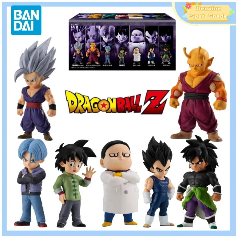 Genuine Bandai Dragon Ball Shokugan Limited To China Adverge 16 Vegeta Gohan Piccolo Anime Action Model Figure Toy Gift for Kids