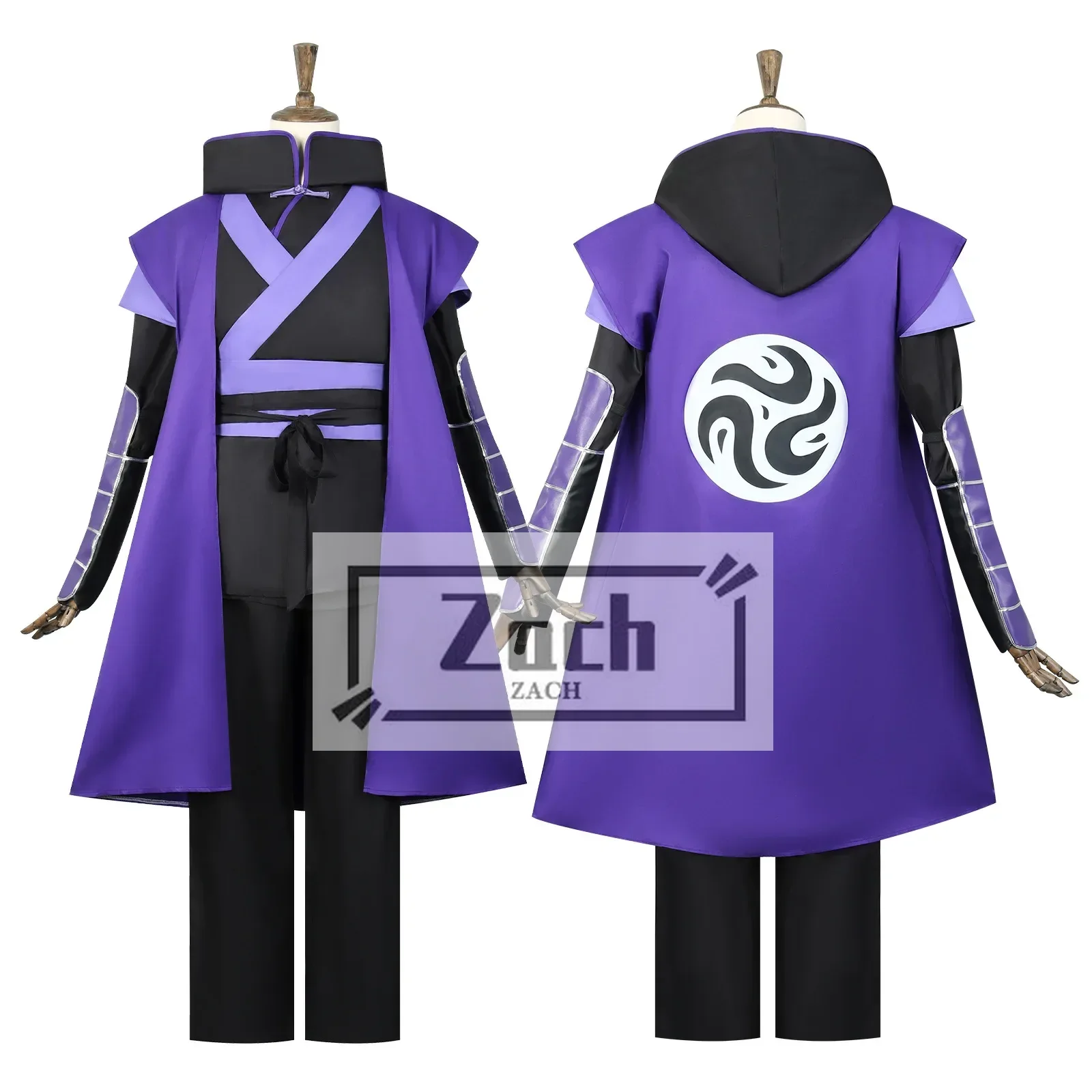 Anime Schere sieben Cosplay Kostüm und Perücke Killer sieben lustige Uniformen Halloween