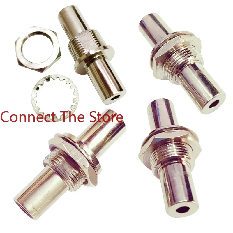 2PCS Preferential All-copper Nickel-plated High-grade 3.5 Audio Mother-to-mother Adapter  Stereo