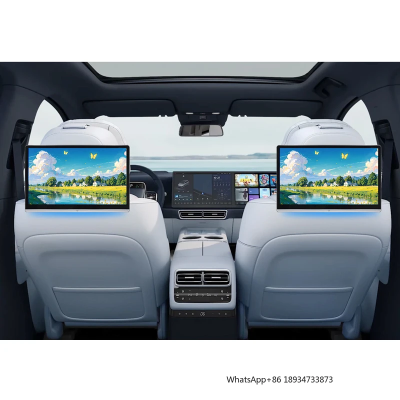 

13,3-дюймовый 4K 2,5D-экран Smart TV на заднее сиденье, развлекательный плеер, автомобильный монитор на подголовнике Android, универсальный автомобильный мультимедиа