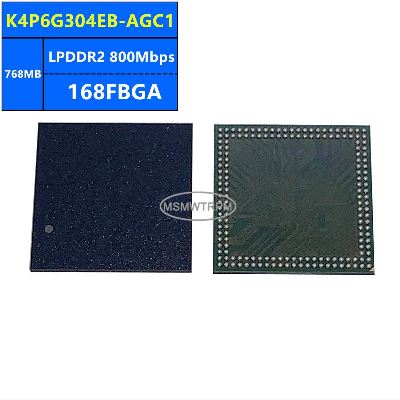 SU192M32G69AD3LLE-25BT K4P6G304EB-AGC1 LPDDR2 768MB 800Mbps 168FBGA 6Gb شريحة الذاكرة IC الدوائر المتكاملة العلامة التجارية الجديدة الأصلية في