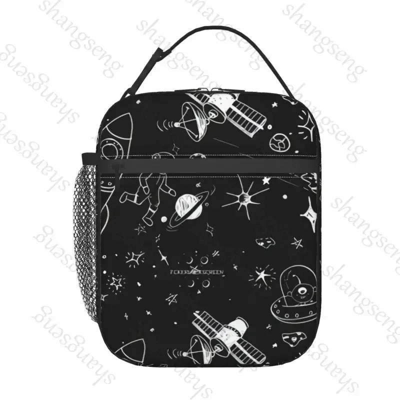 Planet astronaut universe Insulated Thermal Bag Lunch bag Foods Drink Storage Leakproof Picnic Camping Bags Outdoor Box beach