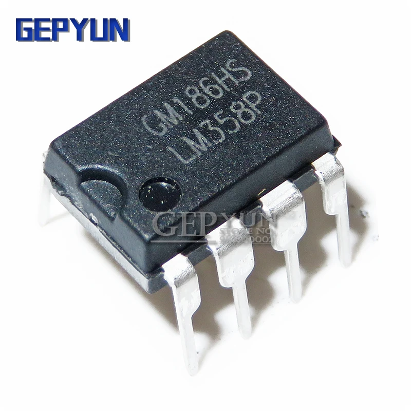 10PCS LM358P DIP8 LM358 DIP LM358N Operational amplifier Gepyun