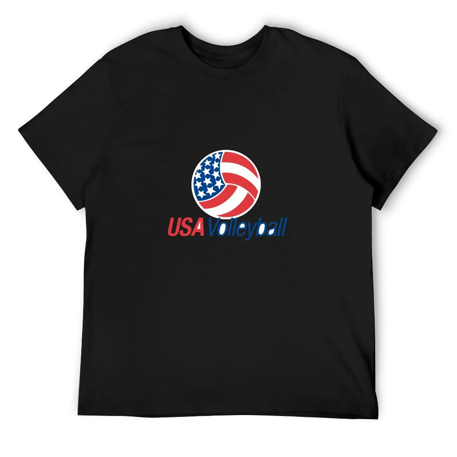 

USA Volleyball T-Shirt vintage t shirts vintage anime shirt clothing for men