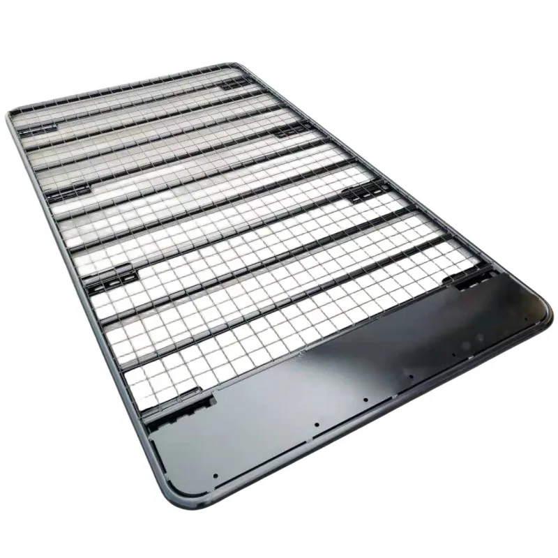 

4x4 Car Roof Rack Universal Car Aluminium Luggage Rack No Frame Gutter Mount Brackets