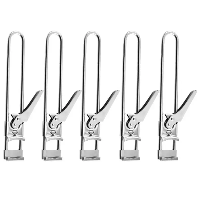 

RMWIN-Stainless Steel Bottle Opener For Jars, Bottles And Cans-Multi-Function Adjustable Design