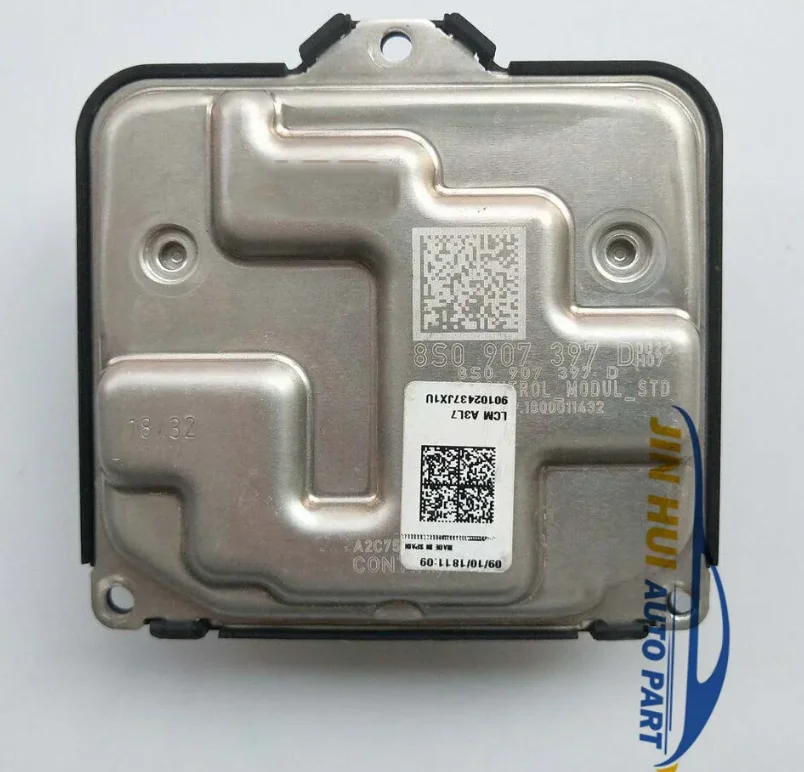 

Оригинальный модуль драйвера светодиода Ecu 8S0907397D для 2017- AUD I S3 RS3 8V A3, дневные ходовые огни, контроллер 8S0907397C