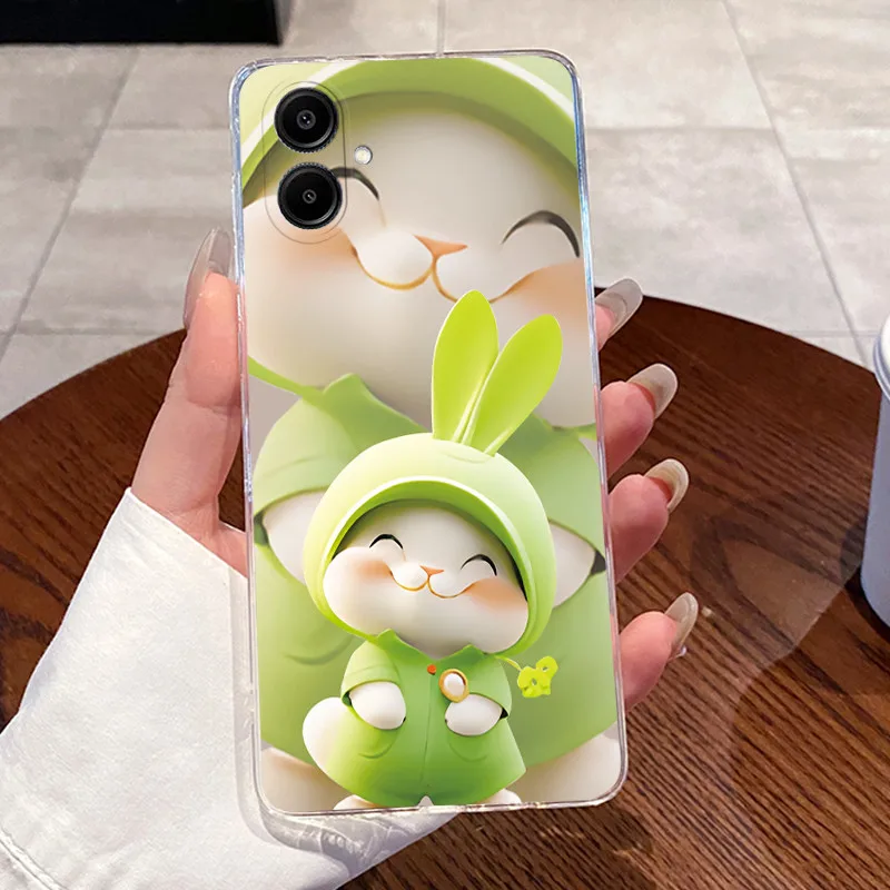 Casing For Samsung A06 4G Case A065F Luxury Dragon Cute Cool Boys Girls Soft Cover For Samsung Galaxy A06 Transparent Phone Case - náhled 3