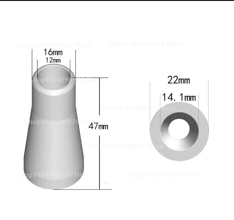 Round Flat Mouth Selective Wave Soldering Nozzle Smooth Soldering Oxidation Resistant Long Life