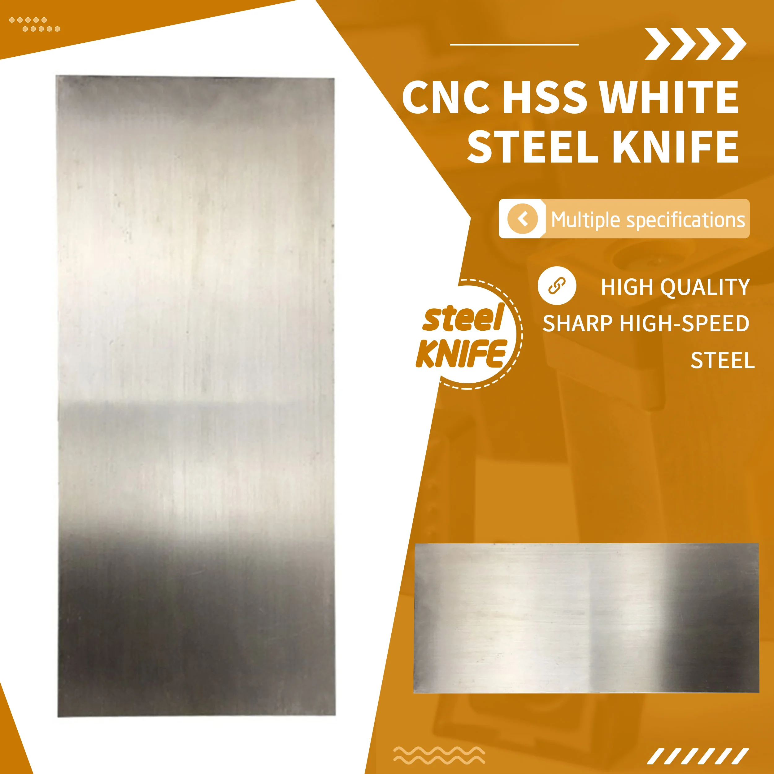 20x50x300mm 20x60 HSS CNC High Speed steel White steel knife Raw materials Tools Embryo Flat Knife Steel Long Strip Knives Blade