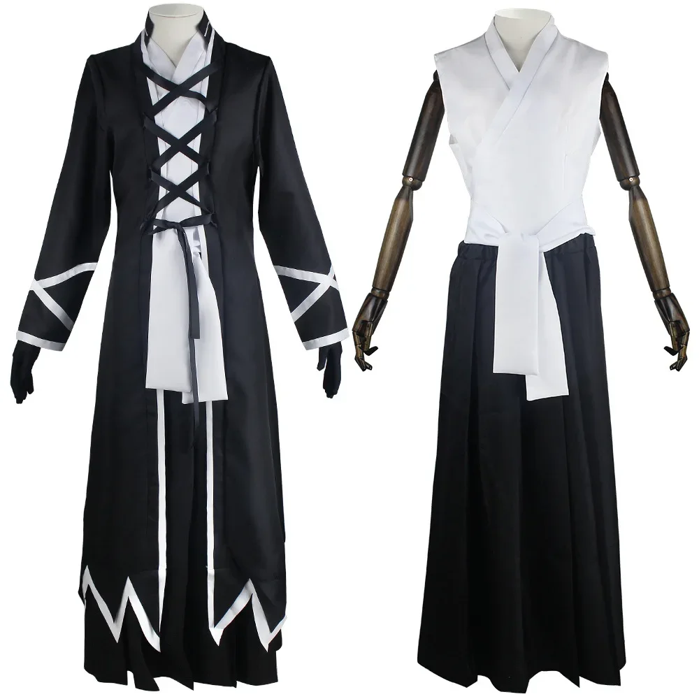 Bleach Kuchiki Rukia Cosplay Costumes Kurosaki Ichigo Die Pa Soul Society Shinigami Kimono Full Outfit Thousand-Year Blood War