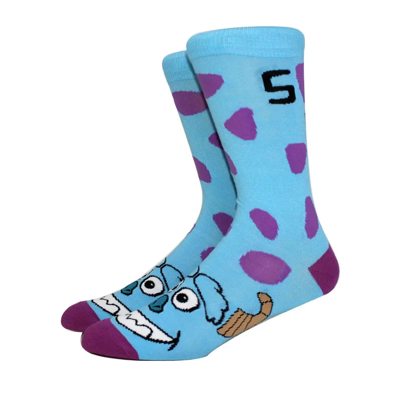 New Fashion Anime Women Socks Long Socks Knee-High Couples Cosplay Sock Personality Hip Hop Harajuku Men Funny Sock Size 36-44