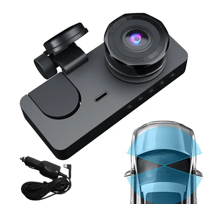 

Car Driving Recorder High Definition 1080P Driving Recorder Car Camera Blac Auto Accessories Loop Recording Car Cam For Front