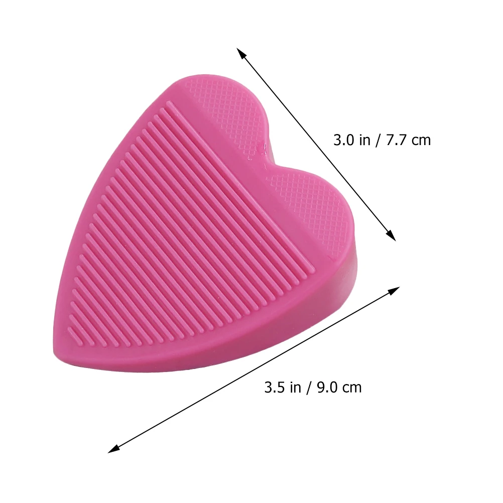 

4pcs Heart Shape Wedge Household Stop Child Safety Plug Anti Collision Stops Non-S Stopper For Home Plastic Door