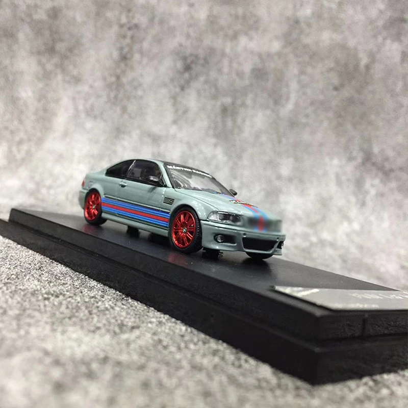 Stance Hunters x Street Weapon 모델 자동차, E46 M3 합금 다이 캐스트 차량, MartCoating LTD, 1:64, 399 PCs