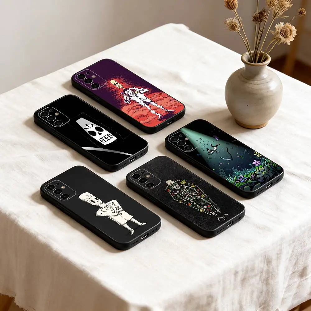 Grim Fandango Game Phone Case Black Silicone Soft For Samsung S25,S24,S21,S22,S23,S30,Ultra,S20,Plus,Fe,Lite