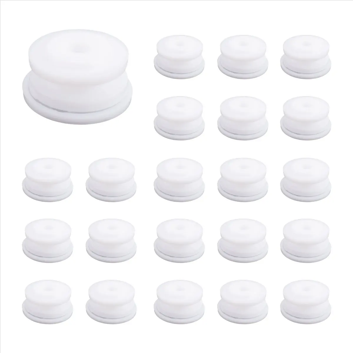 2026 New 50 pcs T3 SNAPS press studs Scrapbook Sewing buttons white