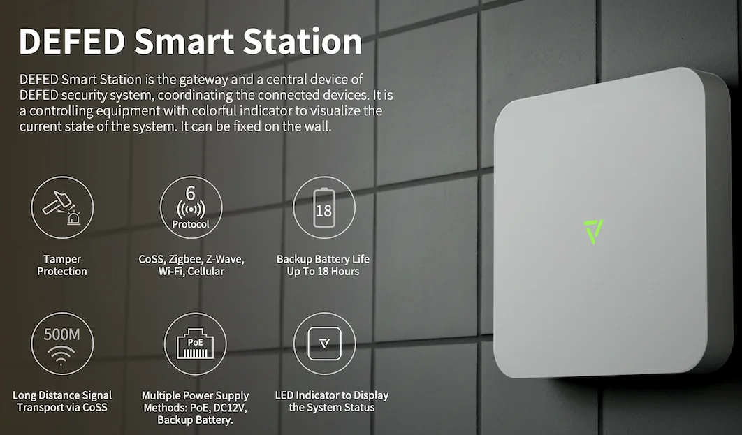 DEFED Smart Station home security LifeSmart wifi 5g