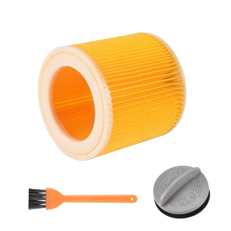 AT17 Air Dust Filter Replacement for Karcher WD2250 WD3.200 MV2 MV3 WD3 Vacuum Cleaners Cartridge HEPA Filter Parts B