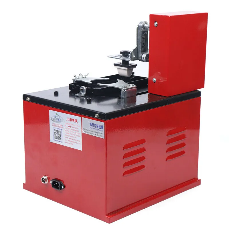 220V Desktop Electric Pad Printer Ablaufdatum Zeichen Logo Code Druckmaschine