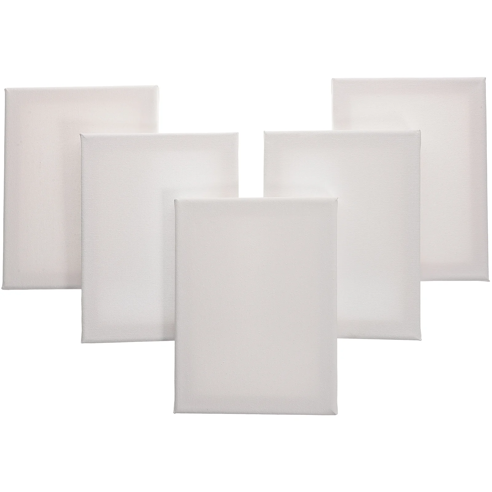 5 Pcs Blank Canvas Bulk Canvases for Painting Small 6x8 Board Pouring Supplies Child Stretched