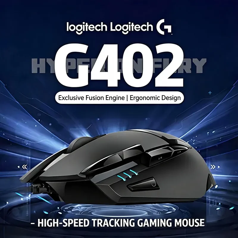 

Портативная мышь Logitech G402, бесшумный клик MX3S, подключение и использование без настройки, подходит для студентов, офисов и дома, эргономичная рукоятка для дома