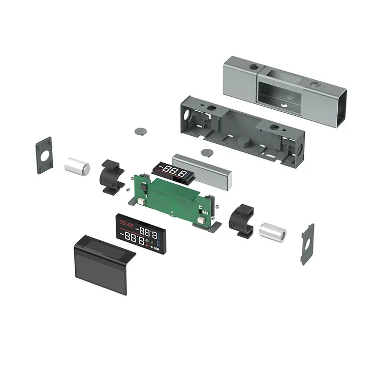 High quality and high precision laser casting line angle meter