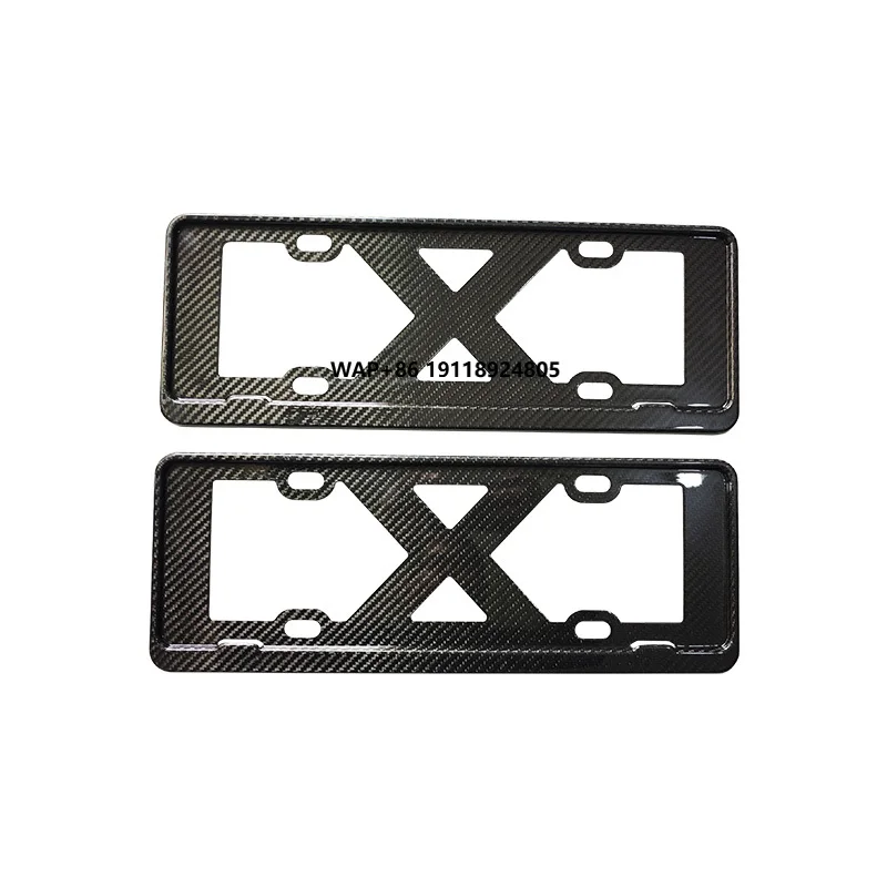 

2011-2023 for Car Modification License Plate Front Bumper Carbon Fiber for Cayenne Macan Panamera 718 911 New Condition