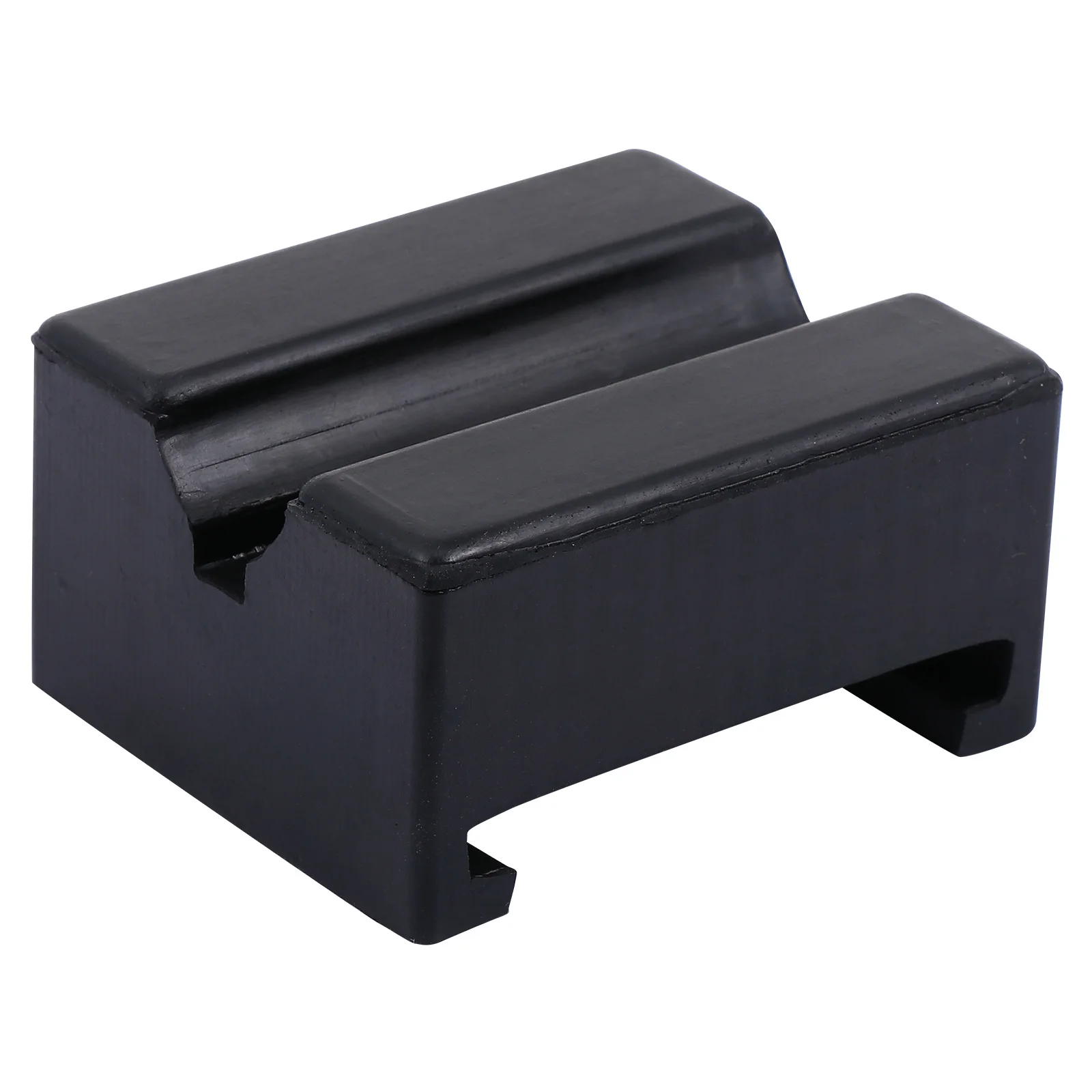 Jack Ondersteuning Blok Rubber Ingelaste Pad Adapters Stand Pads Auto Frame Rail Zwart Lift Zwaar uitgevoerd Duurzaam Voertuig Compatibel Veiligheid