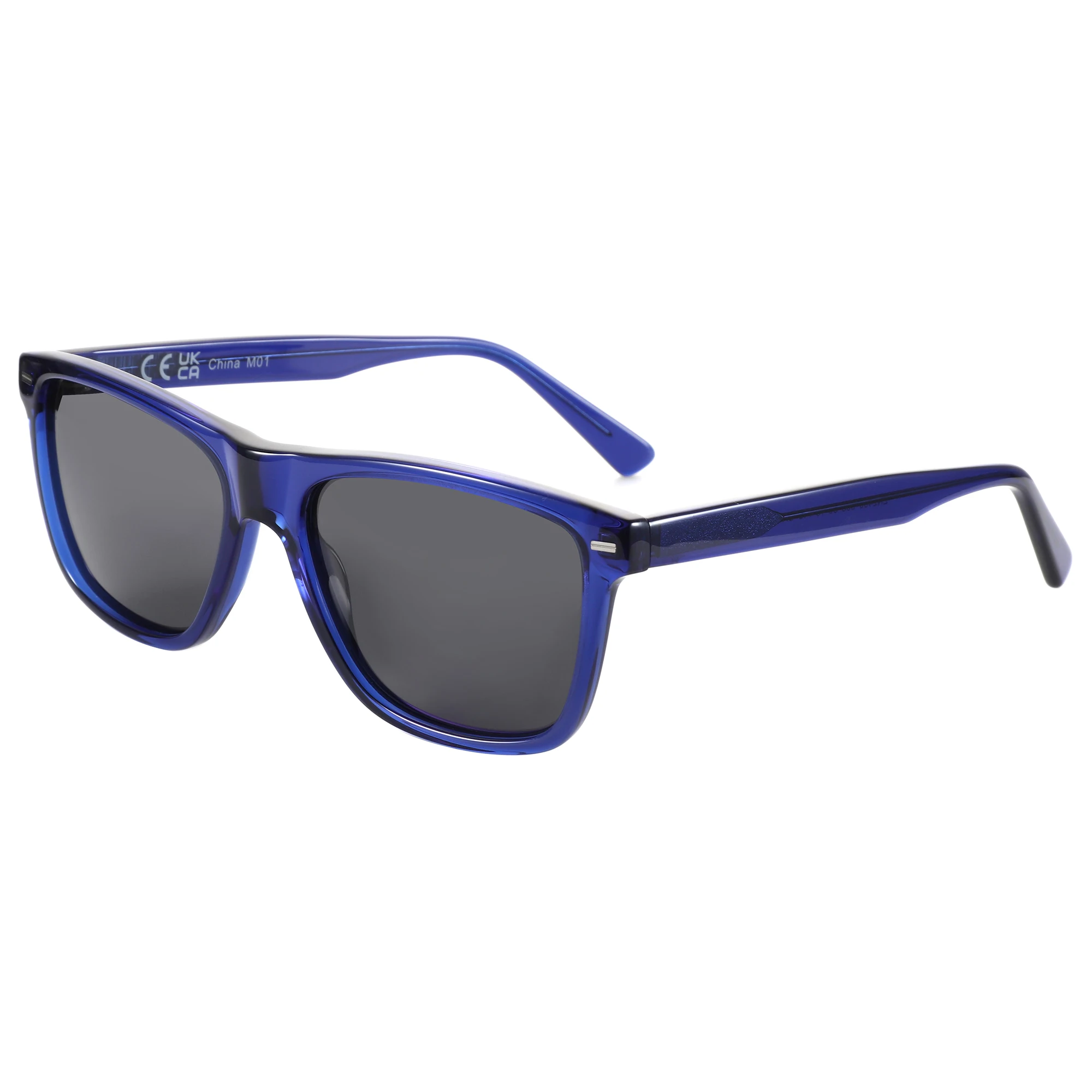 ZENOTTIC Neu eingetroffene quadratische polarisierte Sonnenbrille, UV400-Schutz, Acetat-Sonnenbrille, klassisches Design, Schatten für Damen und Herren – Detail 26