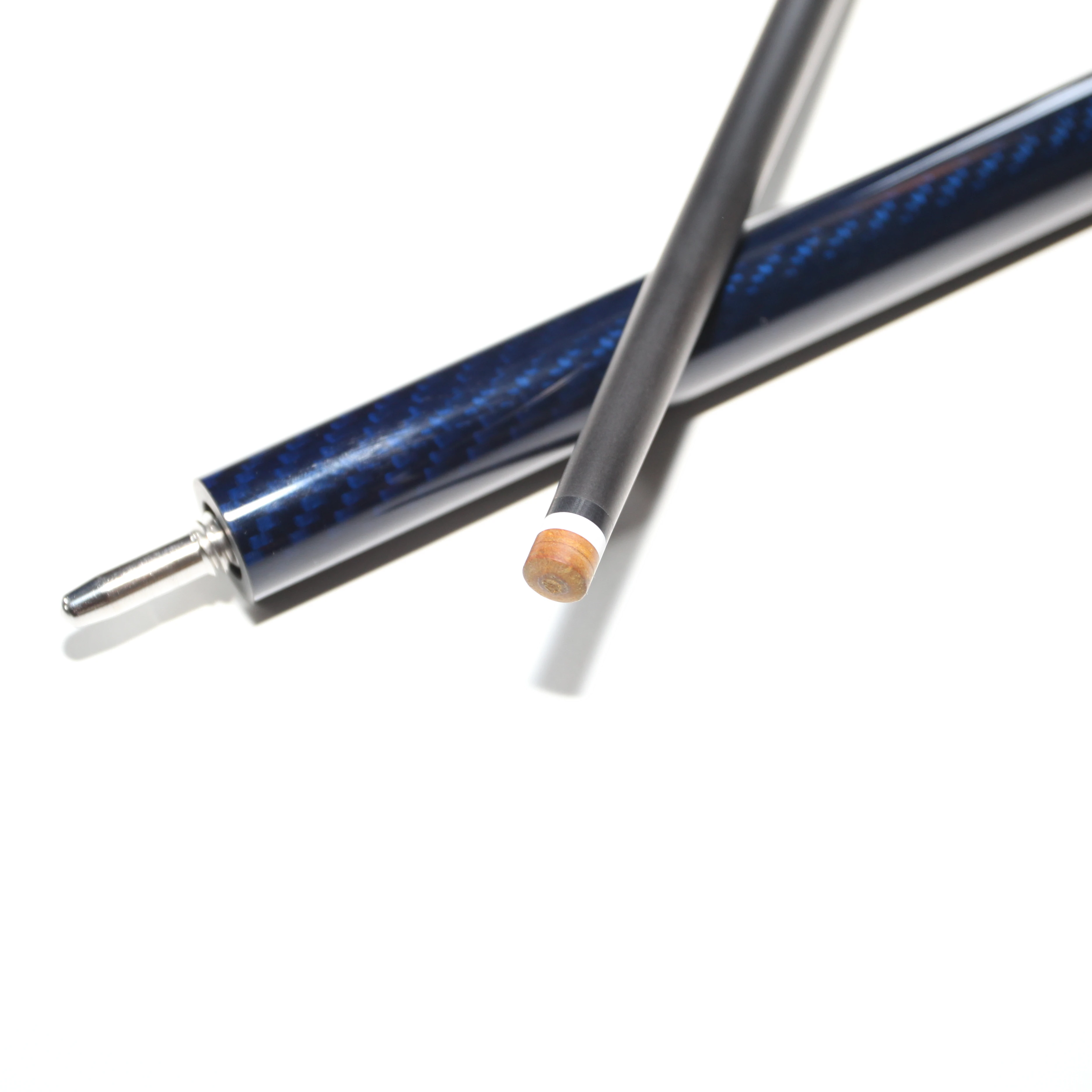 Fiber Play Cue 1/2 Billiard Cues Low Deflection 3K Twill Uniloc Joint 1474mm From Professional Cue Manufacturer