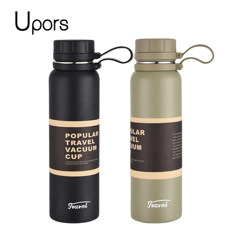 UPORS 304 bottiglia di acqua in acciaio inossidabile isolata boccetta di vuoto tazza termica mantiene bevande calde fredde Thermos per tè