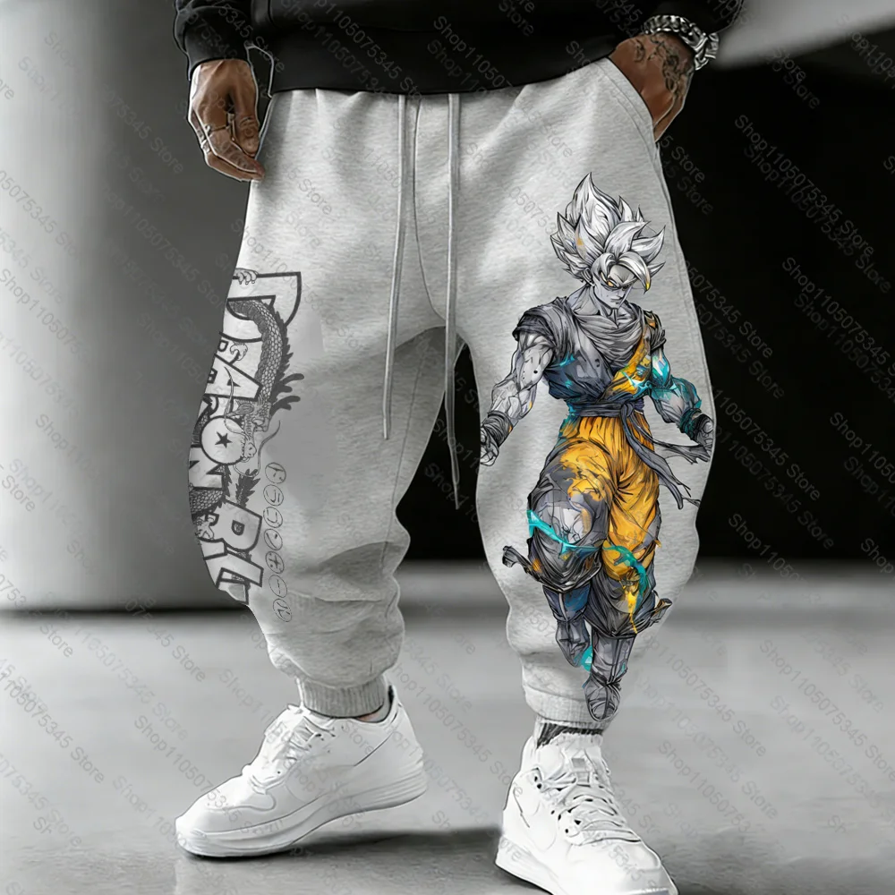 

Anime Goku Japan Dragon Ball Winter Sweatpants Harajuku Trendy Men Women Street Loose Casual Fashion Sports Cuff Pants