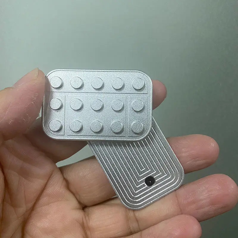 

EDC вращающаяся монета с трещинами, игрушечный конструктор, монета с трещинами, артефакт, декомпрессионный палец