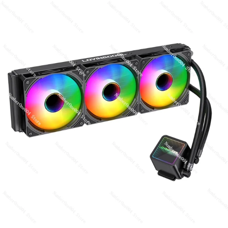 

KS120/240/360 Встроенный кулер для процессора с водяным охлаждением X99 Компьютер 1700, вентилятор AMD