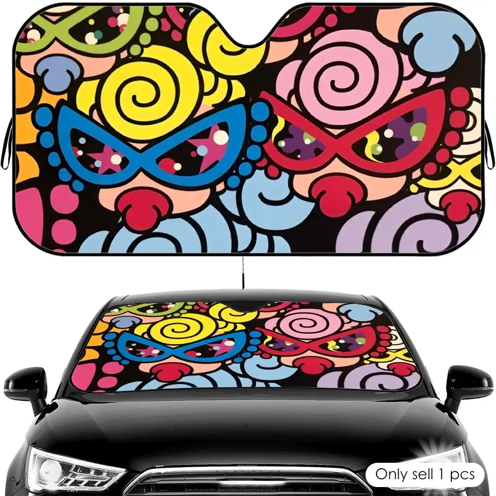 

Модный солнцезащитный козырек H-Hysteric Mini для автомобиля, защита от УФ-излучения, теплоизоляция, универсальный чехол-накидка от солнца