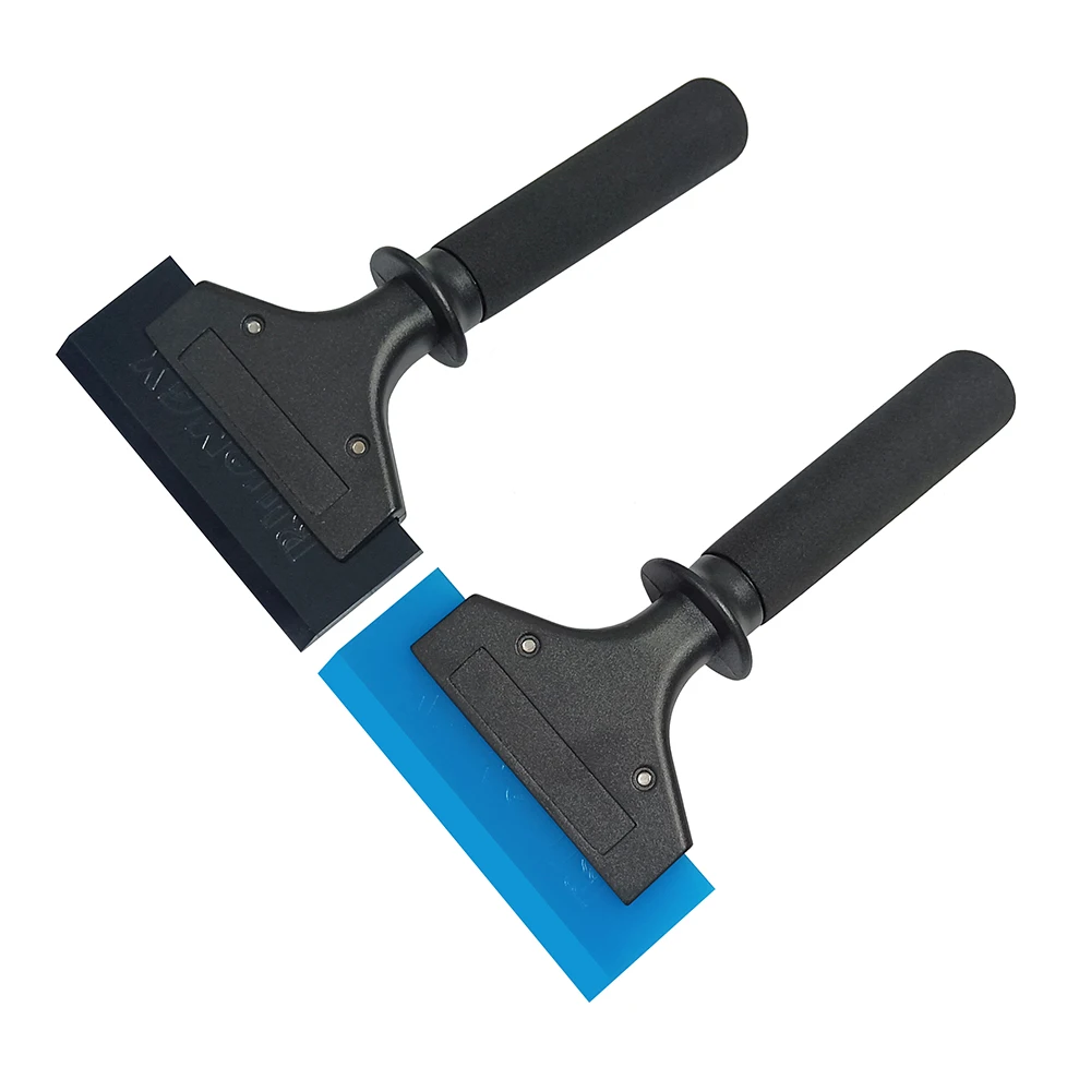 Rubber Scraper Window Squeegee Blade Glass Long Cleaner Vinyl Tint Tools Sticker Remover Car Cleaning Accessories Snow Shovel