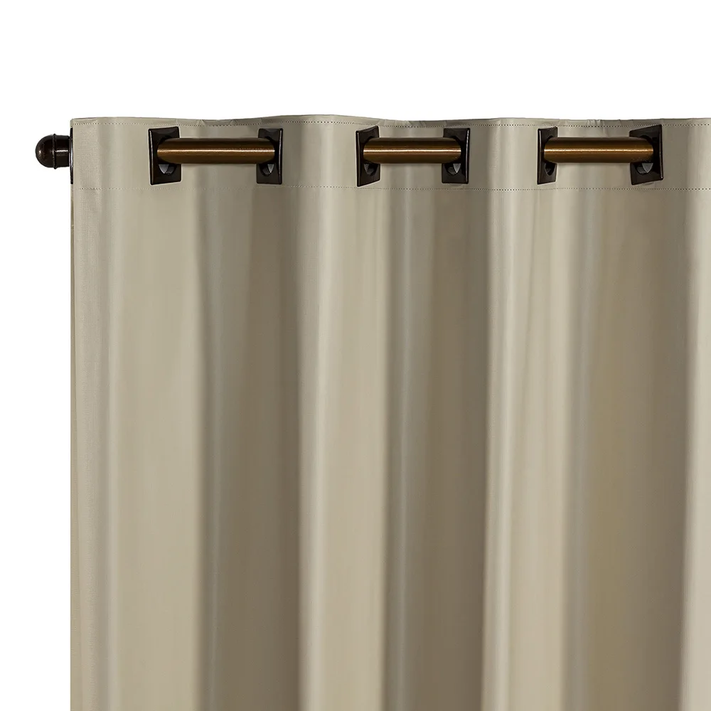 Blackout PVC Curtain 2,80 m x 2,30 m-Beige