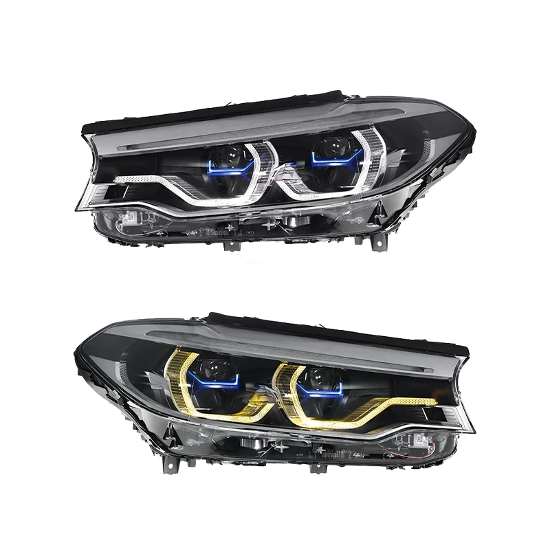

STLFYU GUANG LED Headlamp for BMWs5Series G38 2018 2019 2020 G30LCI Front Light Car Accessories Front Head Lights DRL Headlights