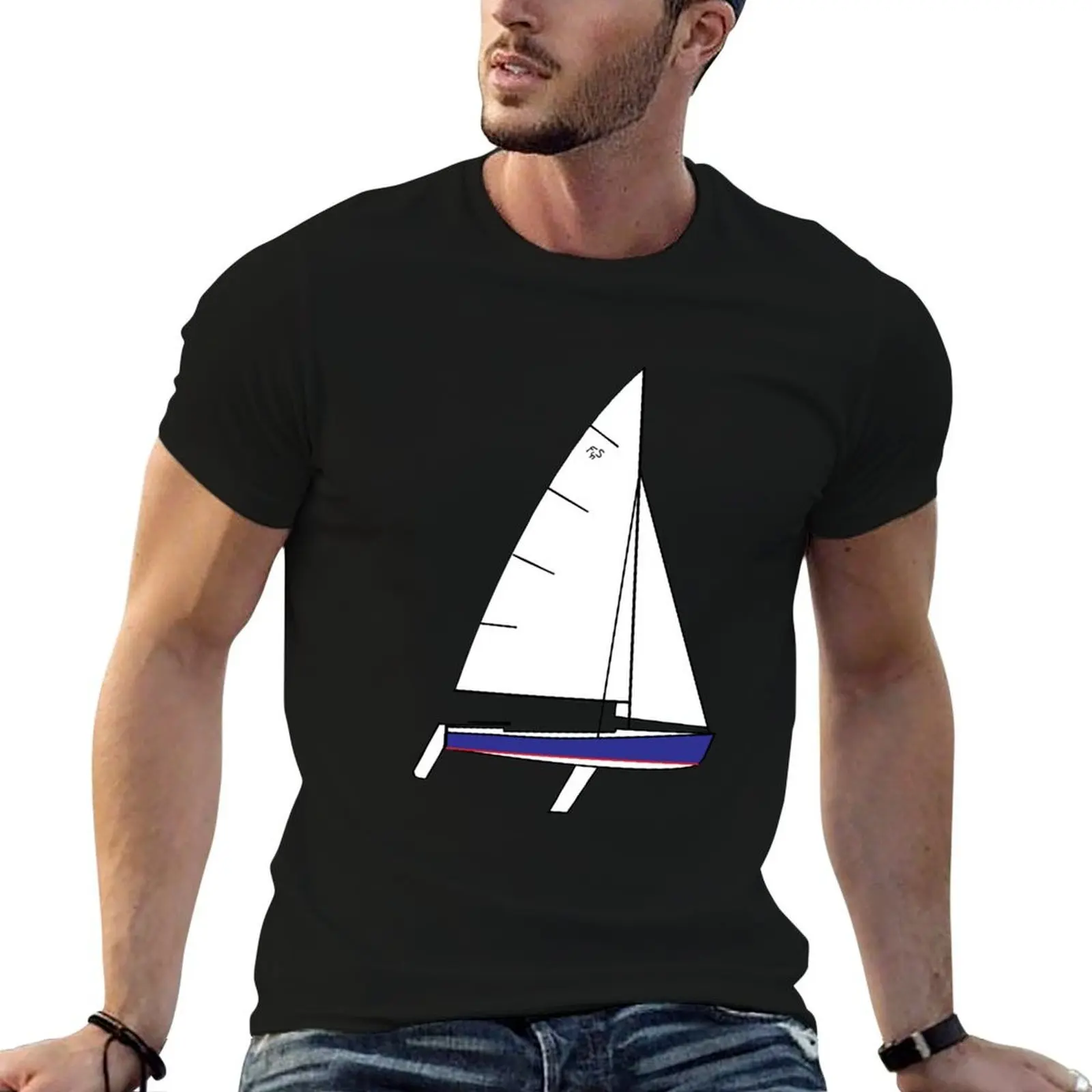 Flying Scot Sailboat T-Shirt summer 2026 cheap stuff clothes for men