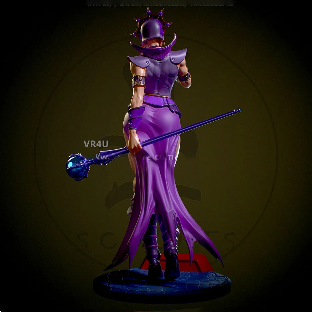 120mm, 100mm, 75mm, 50mm 3D Print, NSFW,Evil-Lyn Miniature Resin Figures, Unassembled and Unpainted Kits, Adult Collectible Toys