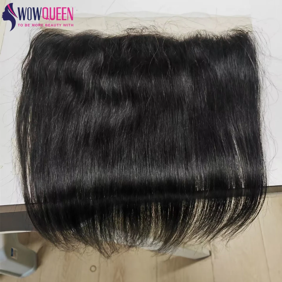 Brazilian 13x6 13x4 Lace Frontal Bone Straight 4x4 5x5 Lace Closure 2x6 Remy Human Hair Closure Melt Skin Swiss Lace Closure