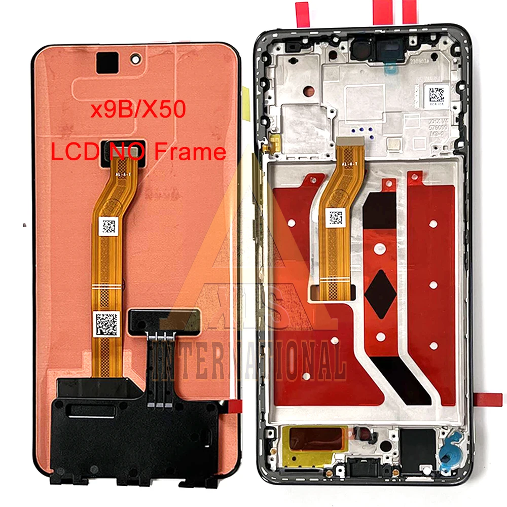 Original AMOLED 6.78\'\' For Huawei Honor Magic6 Lite Display X9B LCD Screen X50 Frame Touch Digitizer For Honor X9B Magic 6 Lite