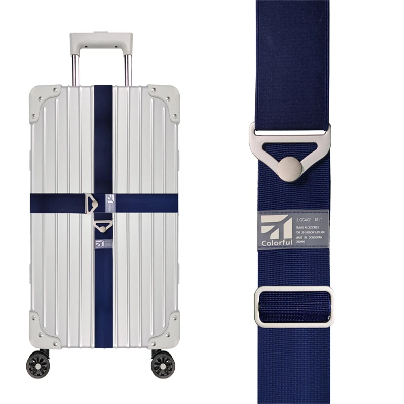 1/2pcs Suitcase Belt Travel Accessories Adjustable Luggage Strap 1/2pcs Suitcase Belt Travel Accessories Adjustable Luggage Strap